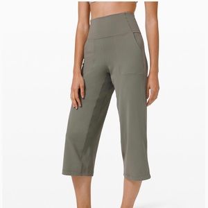 Lululemon wide leg aligns
